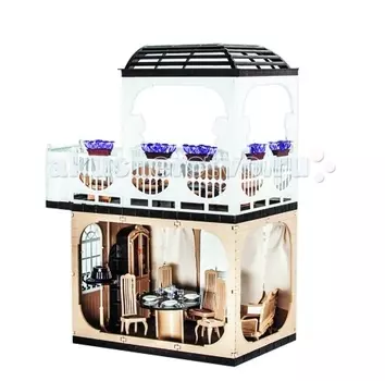 Огонек Кукольный домик Коллекция (без мебели)