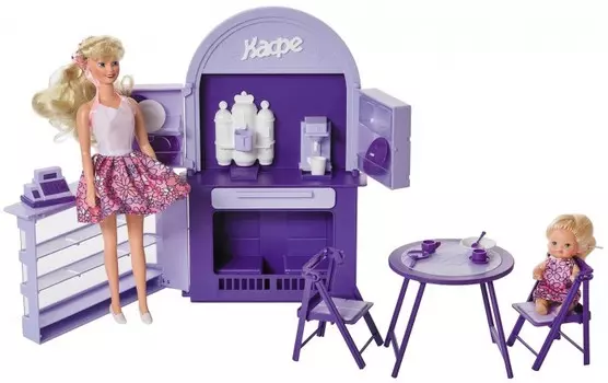 Огонек Набор для куклы Кафе-бар