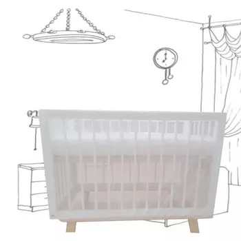 Olant Baby Москитная сетка для кровати универсальная 140х75х75 см