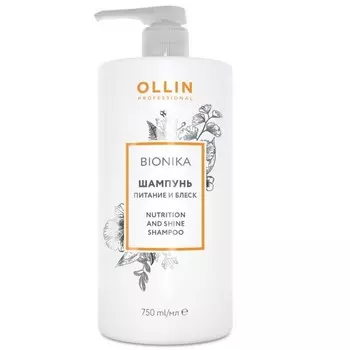 Ollin Professional Bionika Шампунь Питание и блеск 750 мл