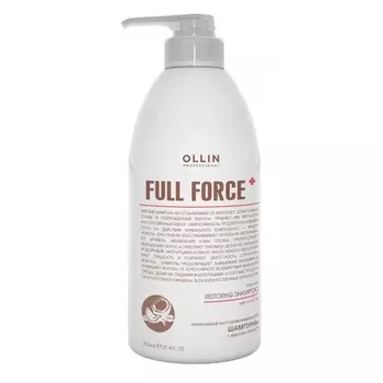 Ollin Professional Full Force Интенсивный восстанавливающий шампунь с маслом кокоса 750 мл