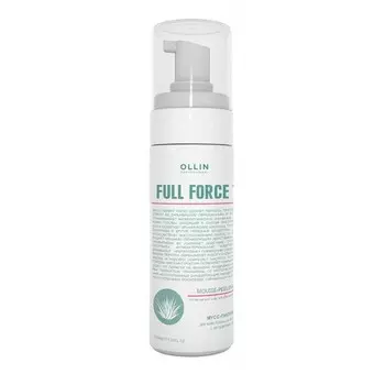 Ollin Professional Full Force Мусс-пилинг для волос и кожи головы с экстрактом алоэ 160 мл