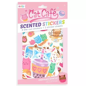Ooly Набор ароматических наклеек Котокафе