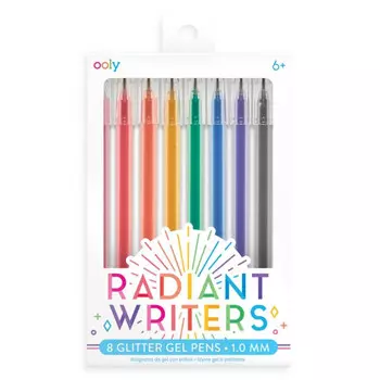 Ooly Набор цветных гелевых ручек с блестками 8 цветов