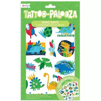 Ooly Переводные татуировки Динозавры