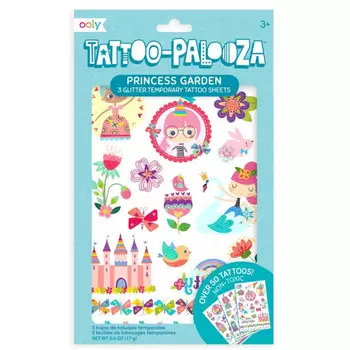 Ooly Переводные татуировки Сад принцесс