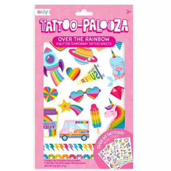 Ooly Переводные татуировки За радугой