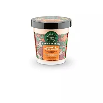 Organic shop Мусс для тела питательный Almond Honey 450 мл