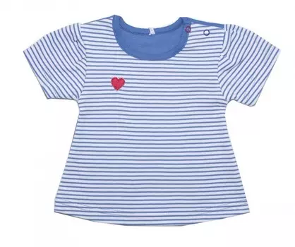 Осьминожка Футболка для девочки Сердечко