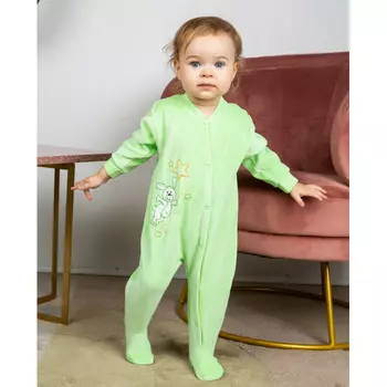 Осьминожка Комбинезон велюровый Зайка