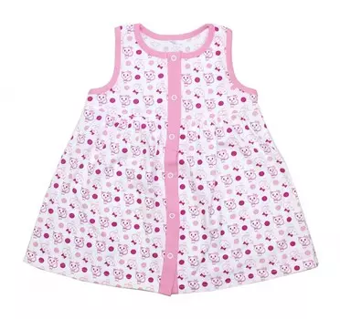 Осьминожка Платье для девочки Этно-кошки 123-154-26