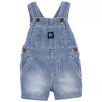 OshKosh B'gosh Полукомбинезон детский джинсовый в полоску