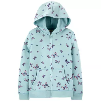 OshKosh B'gosh Толстовка с капюшоном и бабочками для девочки