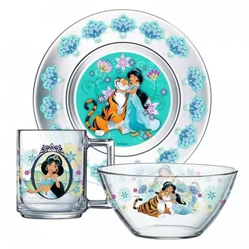 ОСЗ Набор для завтрака Дисней Жасмин (3 предмета)