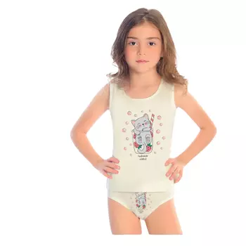 OTS Комплект (Майка,трусы) для девочки 8637
