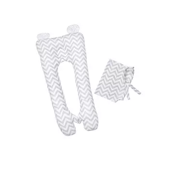 Owl&amp;EarlyBird Подушка-сплюшка Мишка полосатый