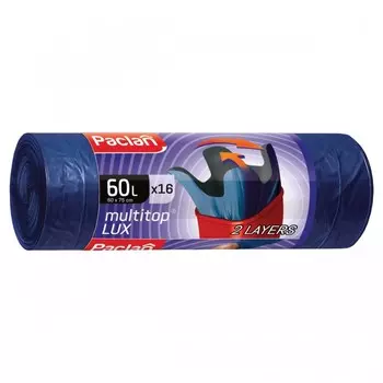Paclan Мешки для мусора 60 л 16 шт.