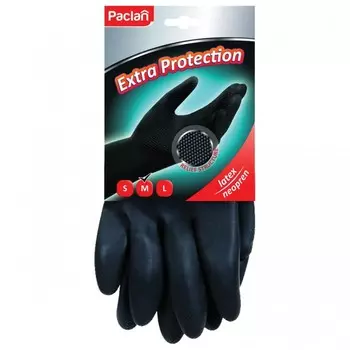 Paclan Перчатки хозяйственные неопреновые Extra Protection