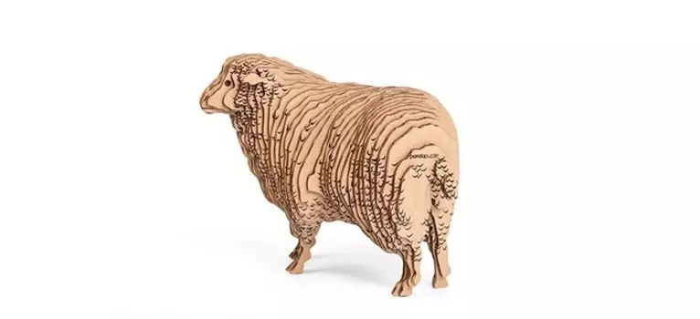 Panda Puzzle 3D Овца 48 деталей