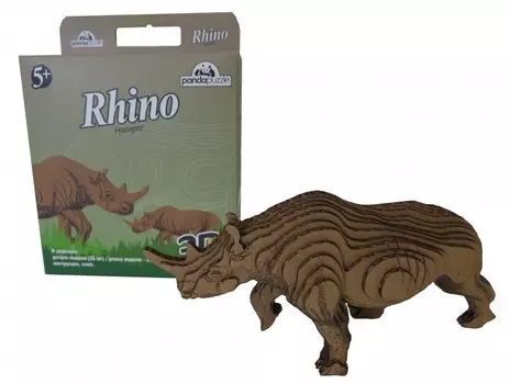 Panda Puzzle Носорог 38 деталей