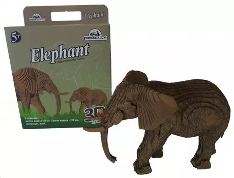 Panda Puzzle Слон 60 деталей