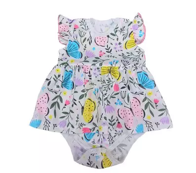 Папитто Боди-платье Бабочки