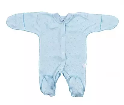 Папитто Комбинезон с закрытыми ручками Ажур 61-523н