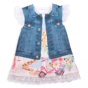 Папитто Платье Fashion Jeans 574-03