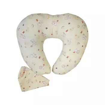 Папитто Подушка для кормления с наволочкой