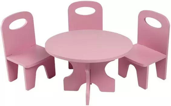 Paremo Набор мебели для кукол Классика (стол + стулья)