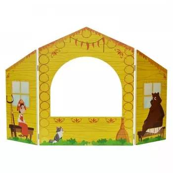 Paremo Ширма настольная для кукольного театра Маша и медведь