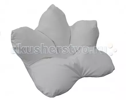 Пазитифчик Кресло-мешок Цветок экокожа 170х170