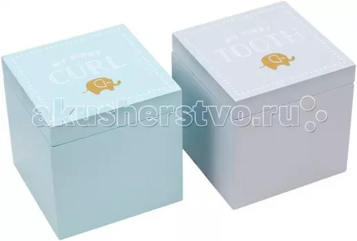 Pearhead Две шкатулки Мой локон и зубик