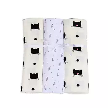 Пеленка Alis Комплект для девочки кулирка 100x90 3 шт.