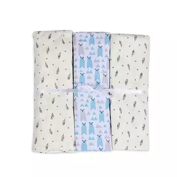 Пеленка Alis Комплект для мальчика кулирка 100x90 3 шт.