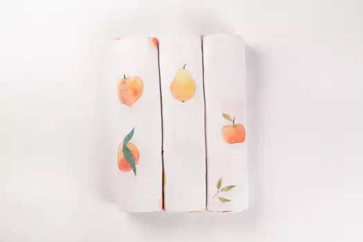 Пеленка Firstday муслиновая для новорожденных 80x80 набор 3 шт.