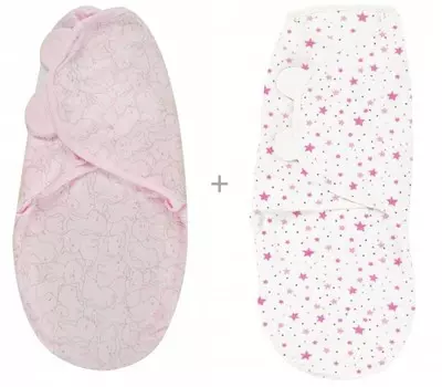 Пеленка Forest kids Коконы на липучке Kitten и Stars