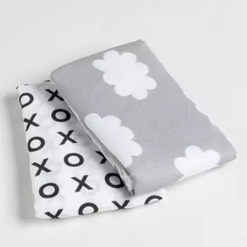 Пеленка Крошка Я муслиновая 120х75 2 шт.