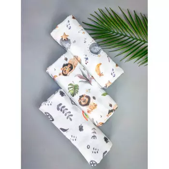 Пеленка MamSis муслиновая Kit 3 шт.