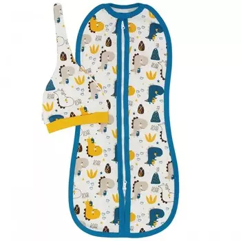 Пеленка Milimbi кокон и шапочка Мультидино