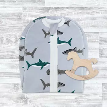 Пеленка Mjolk кокон Акулы