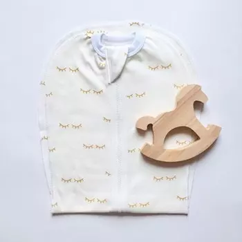 Пеленка Mjolk кокон Глазки