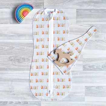 Пеленка Mjolk кокон и шапочка Babe