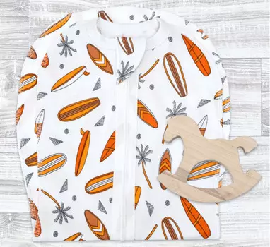 Пеленка Mjolk Кокон Сёрфы