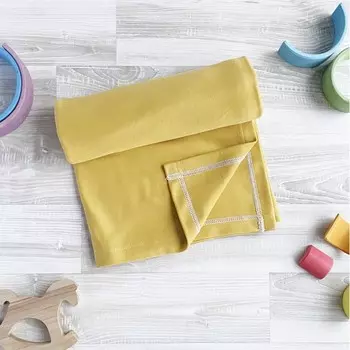 Пеленка Mjolk Плед Mustard 115х85 см