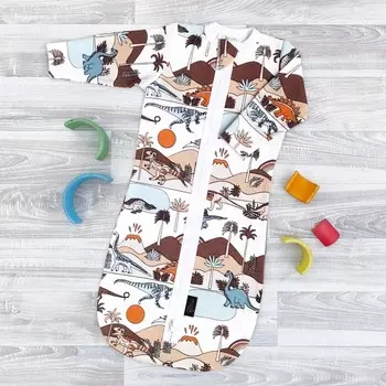 Пеленка Mjolk Спальный мешок Dinoworld