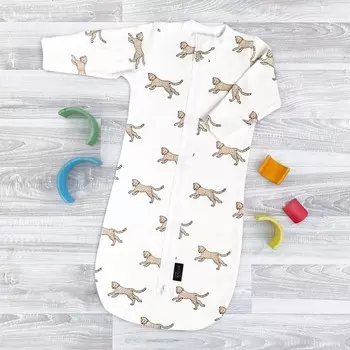 Пеленка Mjolk Спальный мешок Гепарды