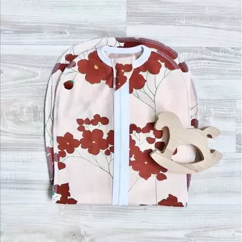 Пеленка Mjolk Утепленный кокон Цветы