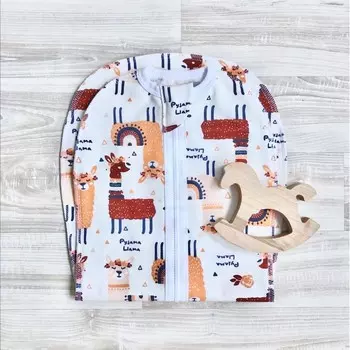 Пеленка Mjolk Утепленный кокон Ламы