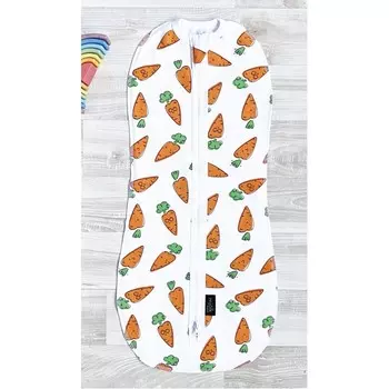 Пеленка Mjolk Утепленный кокон Морковки